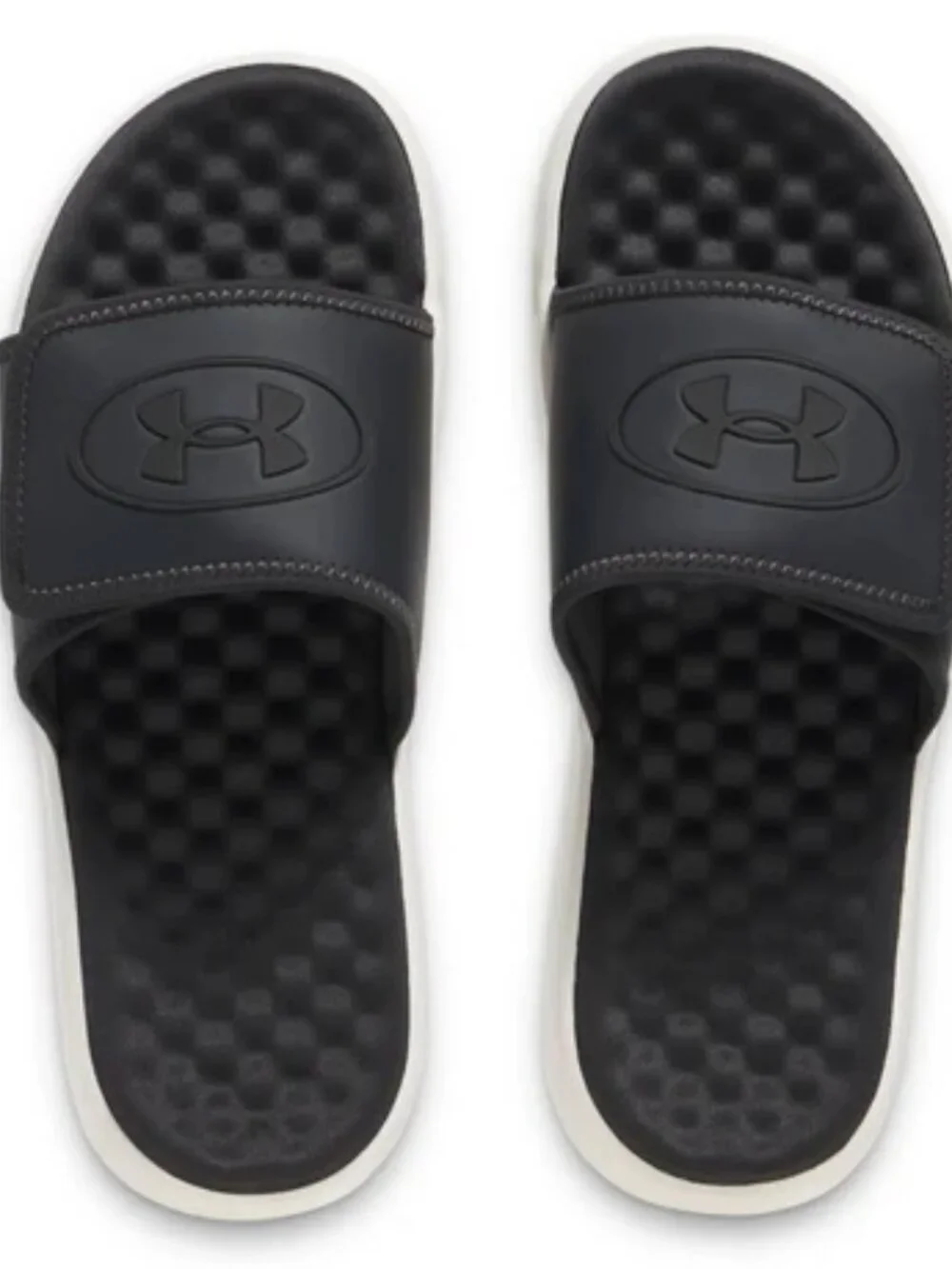 Under Armour Ignite Pro 8 Slide Sandals Black Men's Size 10 New